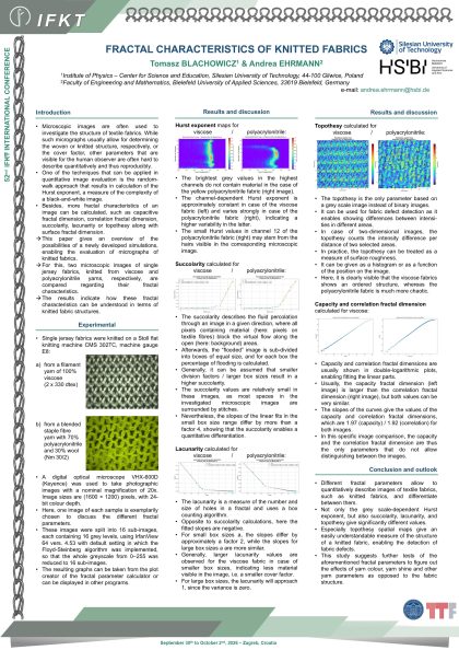 P8: Fractal Characteristics of Knitted Fabrics