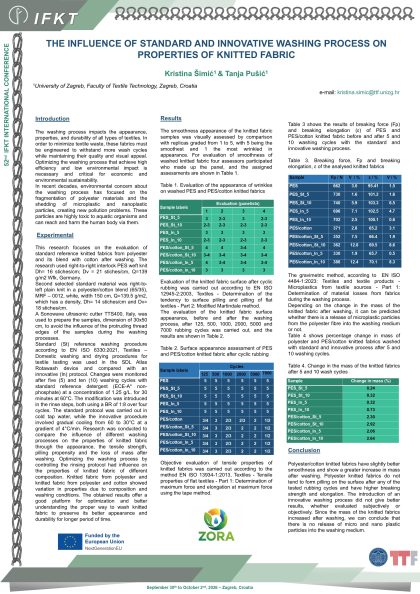 P2: The Influence of Standard and Innovative Washing Process on Properties of Knitted Fabric